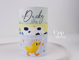 รับทำ Cup sleeve ออกแบบลายเองได้