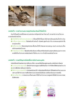 เคล็ดลับขจัดคราบโคลนฝังลึกและกลิ่นอับชื้นหลังน้ำลด แบบไม่เปลืองแรง