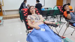 บริจาคโลหิตประจำปี 2568 ครั้งที่ 3