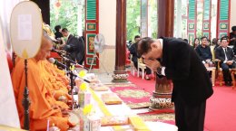 บริษัทในเครือยงกรุ๊ป บำเพ็ญพระกุศล สวดพระอภิธรรมพระศพ