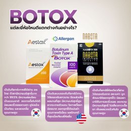 Botox  สิ่งที่ต้องรู้ก่อนตัดสินใจฉีดโบท็อกซ์