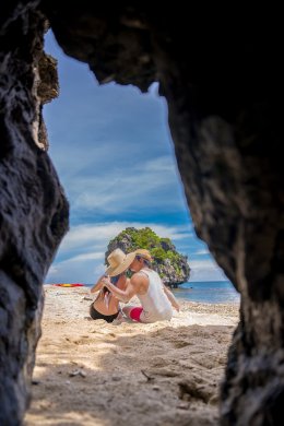 ดำน้ำทะเลชุมพร เกาะง่ามน้อย เกาะง่ามใหญ่ หินแพ เกาะกะโหลก เกาะทะลุ(วันคู่)