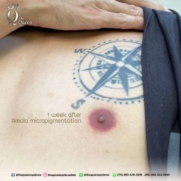 areola and nipple tattoo