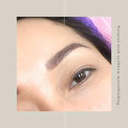 Eyebrow microblading