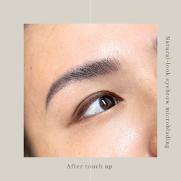 Eyebrow microblading