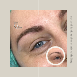 Eyebrow microblading