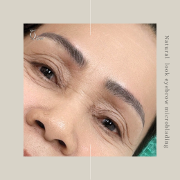 Eyebrow microblading