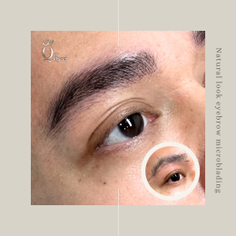 Eyebrow microblading