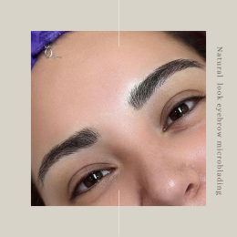 Eyebrow microblading