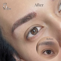 Eyebrow microblading