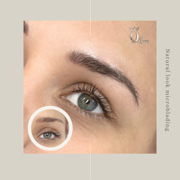 Eyebrow microblading