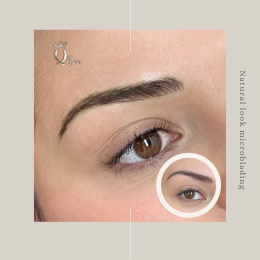 Eyebrow microblading