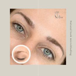 Eyebrow microblading