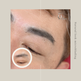 Eyebrow microblading