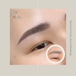 Eyebrow microblading