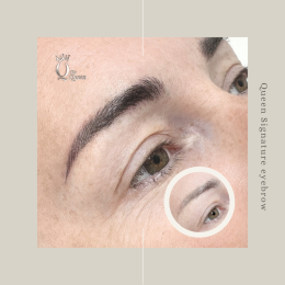 Eyebrow microblading