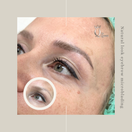 Eyebrow microblading