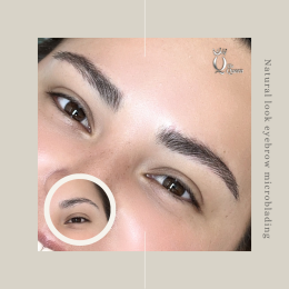 Eyebrow microblading