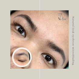 Eyebrow microblading