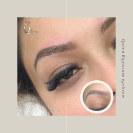 Eyebrow microblading