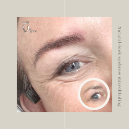 Eyebrow microblading