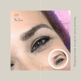 Eyebrow microblading