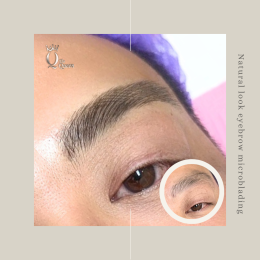 Eyebrow microblading