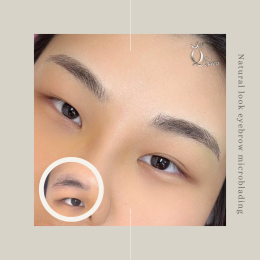 Eyebrow microblading