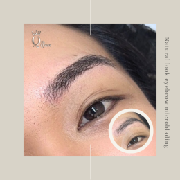 Eyebrow microblading