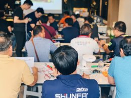 งานอบรมการซ่อมบำรุงจักรเย็บผ้าโดย SHUNFA Thailand ประจำปี 2019