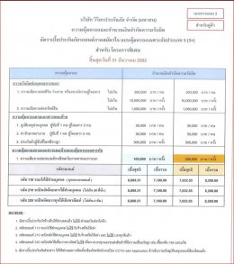 ประเภท 3+ วิริยะประกันภัย