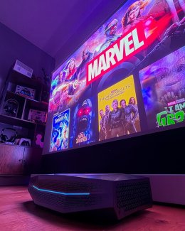 AWOL Vision Aetherion Max โปรเจคเตอร์ Ultra Short Throw รุ่นใหม่ กับเทคโนโลยีจอภาพขนาดใหญ่ในบ้าน