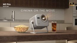  Hisense M2 Pro รุ่น Trichroma 4K Laser Smart Mini Projector (Global Version)