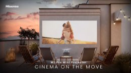  Hisense M2 Pro รุ่น Trichroma 4K Laser Smart Mini Projector (Global Version)