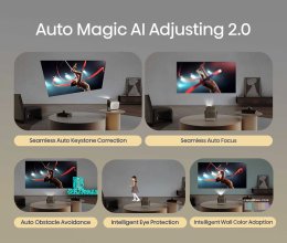  Hisense M2 Pro รุ่น Trichroma 4K Laser Smart Mini Projector (Global Version)