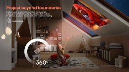  Hisense M2 Pro รุ่น Trichroma 4K Laser Smart Mini Projector (Global Version)
