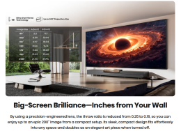 Hisense L9Q 4K Triple Laser Ultra Short Throw Projector