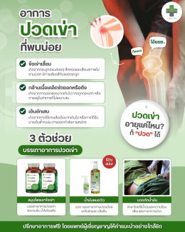 อาการปวดเข่า...เรื่องที่ใครๆ ก็เป็นได้! 