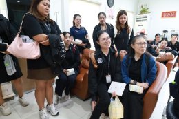 ต้อนรับคณะศึกษาดูงานหลักสูตรการพยาบาลเฉพาะทาง สาขาการพยาบาลผู้ป่วยแบบประคับประคอง รุ่นที่ 7