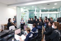 ต้อนรับคณะศึกษาดูงานหลักสูตรการพยาบาลเฉพาะทาง สาขาการพยาบาลผู้ป่วยแบบประคับประคอง รุ่นที่ 7