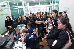 ต้อนรับคณะศึกษาดูงานหลักสูตรการพยาบาลเฉพาะทาง สาขาการพยาบาลผู้ป่วยแบบประคับประคอง รุ่นที่ 7