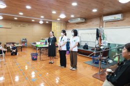ต้อนรับคณะศึกษาดูงานหลักสูตรการพยาบาลเฉพาะทาง สาขาการพยาบาลผู้ป่วยแบบประคับประคอง รุ่นที่ 7