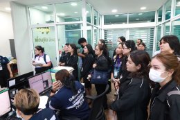 ต้อนรับคณะศึกษาดูงานหลักสูตรการพยาบาลเฉพาะทาง สาขาการพยาบาลผู้ป่วยแบบประคับประคอง รุ่นที่ 7