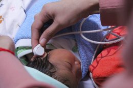 อบรมเชิงปฏิบัติการพัฒนาศักยภาพการตรวจคัดกรองการได้ยินทารกแรกเกิด