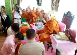 พิธีเปิดโครงการคิลานุปัฏฐาก กรุงเทพมหานคร เพื่อการดูแลพระภิกษุสงฆ์อาพาธระยะประคับประคอง ณ ศูนย์เวชศาสตร์เขตเมืองราชพิพัฒน์ เพื่อการฟื้นฟูและประคับประคอง