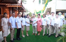 พิธีเปิดโครงการคิลานุปัฏฐาก กรุงเทพมหานคร เพื่อการดูแลพระภิกษุสงฆ์อาพาธระยะประคับประคอง ณ ศูนย์เวชศาสตร์เขตเมืองราชพิพัฒน์ เพื่อการฟื้นฟูและประคับประคอง