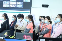 อาจารย์และนักศีกษาจากคณะสาธารณสุขศาสตร์ มหาวิทยาลัยกรุงเทพธนบุรี เข้าศึกษาดูงาน การจัดการระบบงานบริการผู้ป่วย ฯลฯ
