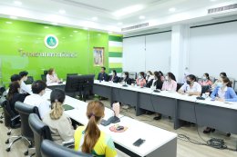 อาจารย์และนักศีกษาจากคณะสาธารณสุขศาสตร์ มหาวิทยาลัยกรุงเทพธนบุรี เข้าศึกษาดูงาน การจัดการระบบงานบริการผู้ป่วย ฯลฯ