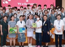 ต้อนรับมหาวิทยาลัยคริสเตียน CHRISTIAN UNIVERSITY OF THAILAND แลกเปลี่ยนเรียนรู้การให้บริหารจัดการด้านสาธารสุขและการพยาบาล