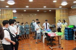 ต้อนรับมหาวิทยาลัยคริสเตียน CHRISTIAN UNIVERSITY OF THAILAND แลกเปลี่ยนเรียนรู้การให้บริหารจัดการด้านสาธารสุขและการพยาบาล